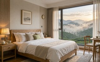 高山民宿客房